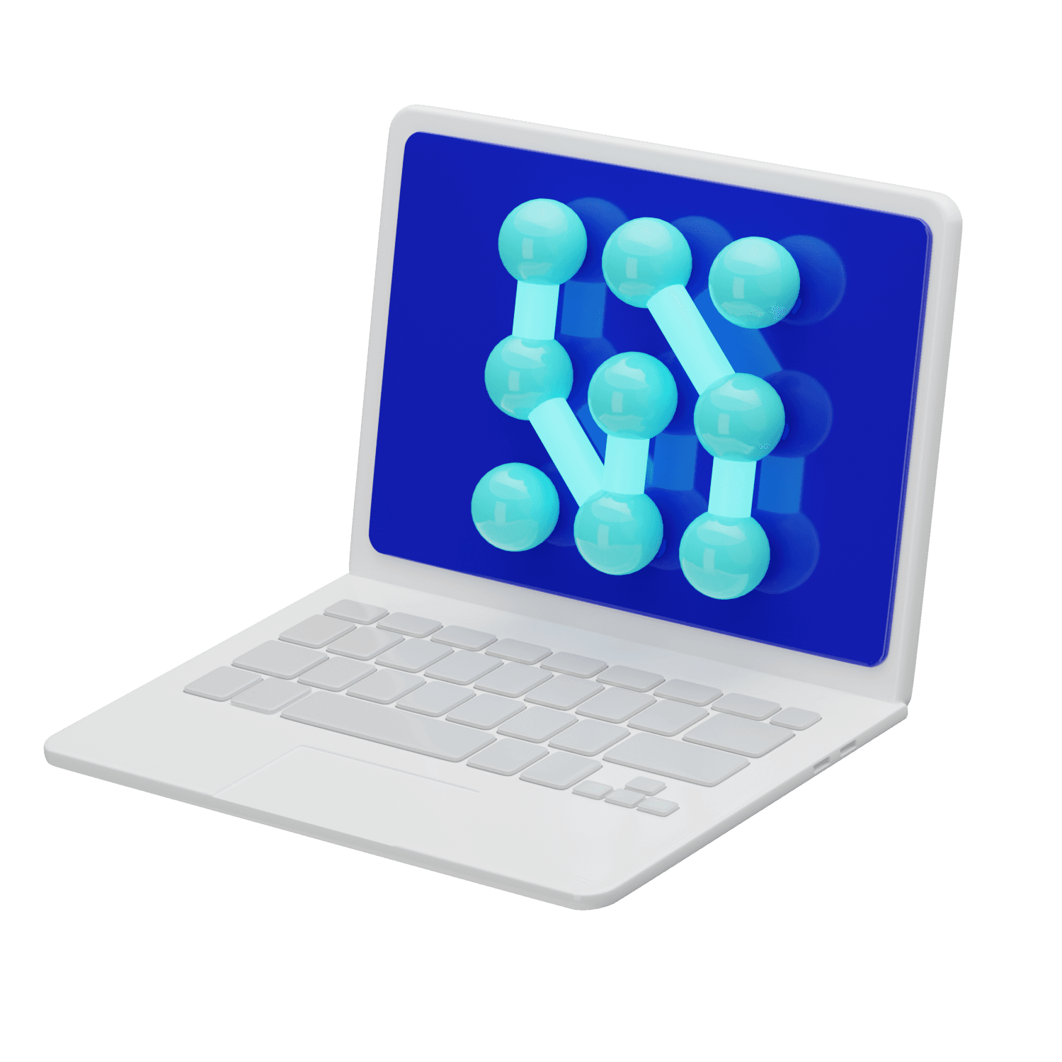 Laptop and checklist illustration for course commitment